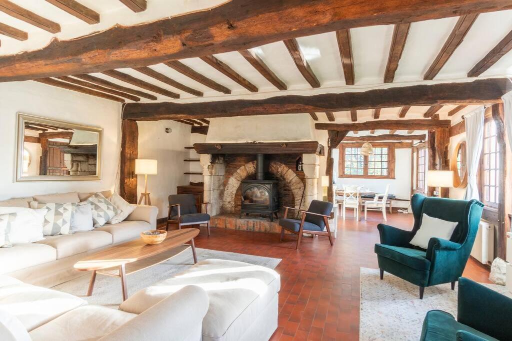 Dream 6-Bedroom Villa With Private Tennis Court Le Tilleul Zewnętrze zdjęcie